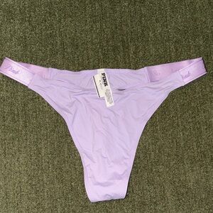 PINK by Victoria secret  Purple Thong Panties
